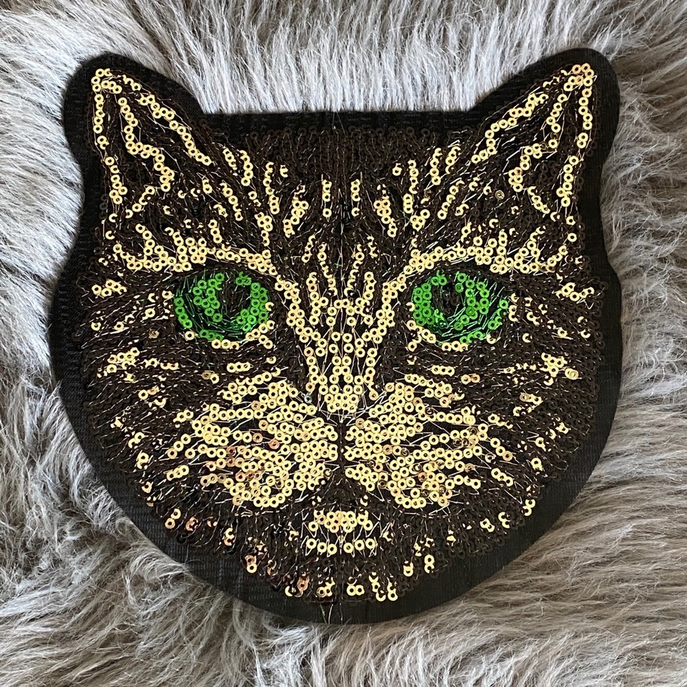 New Sequence Cat Iron On Patch